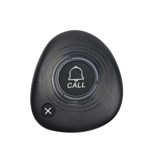Pebble call button in Onyx